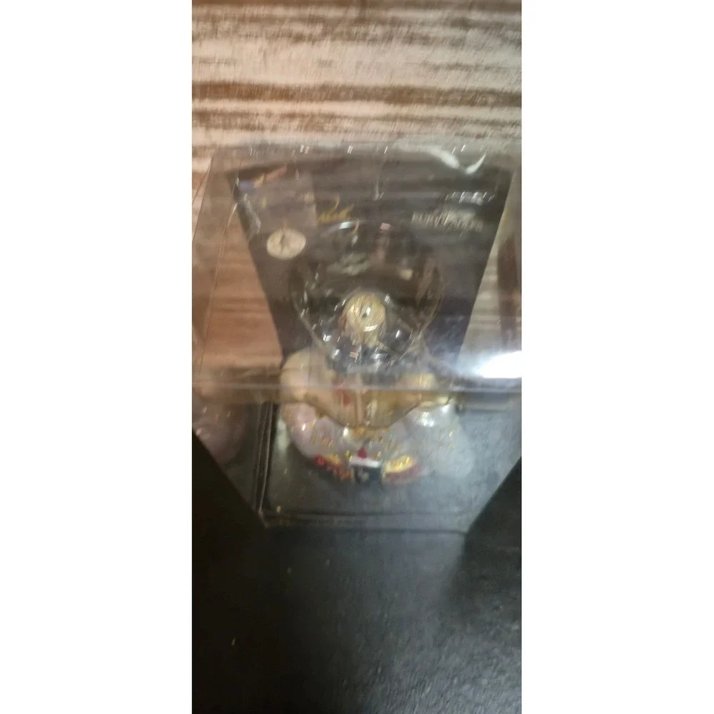 Kurt S Adler Elvis Presley Glass Christmas Ornament White Jumpsuit 2007 New